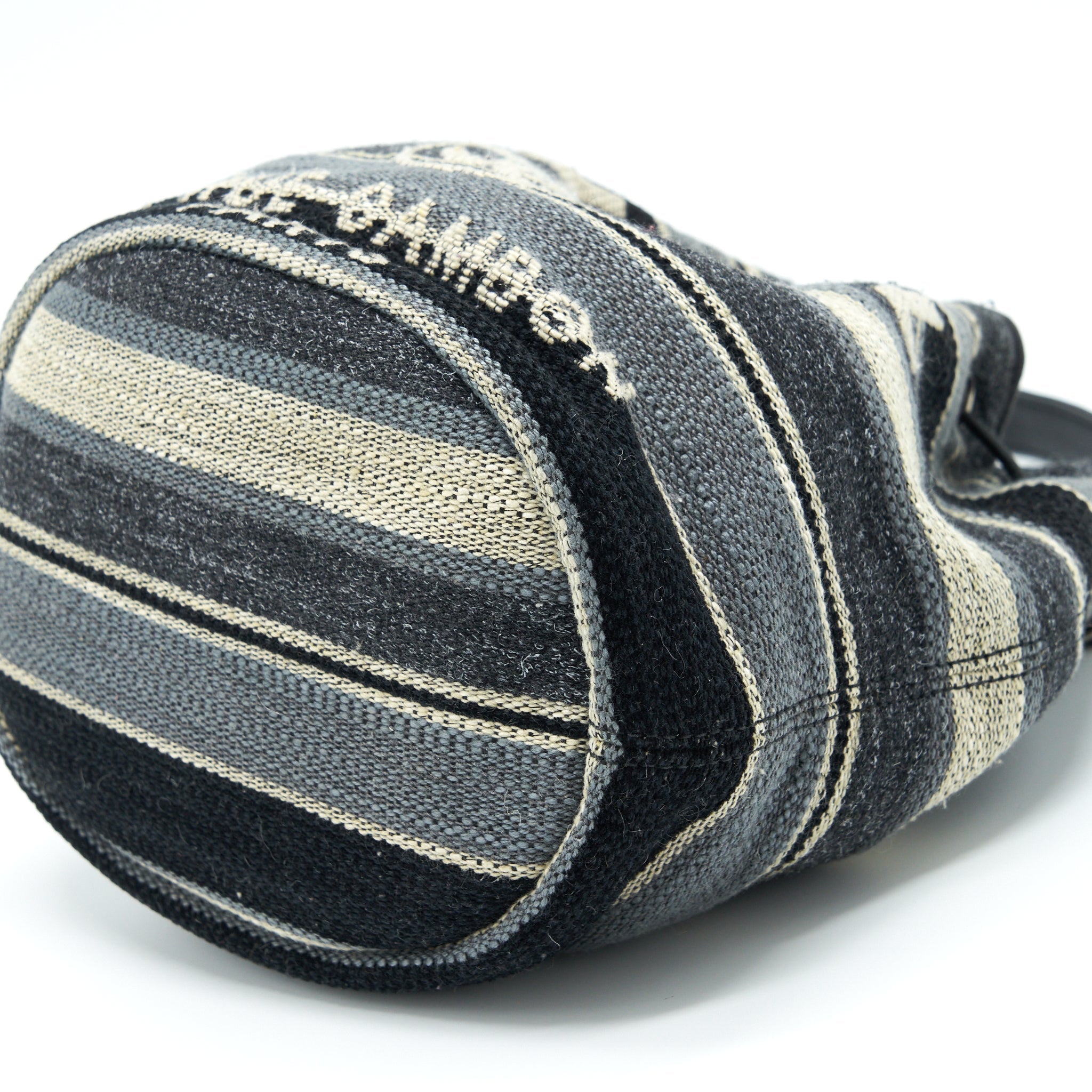 CHANEL RUE CAMBORNE BUCKET BAG FABRIC MULTICOLOUR SHW