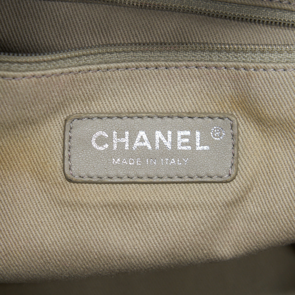 CHANEL RUE CAMBORNE BUCKET BAG FABRIC MULTICOLOUR SHW