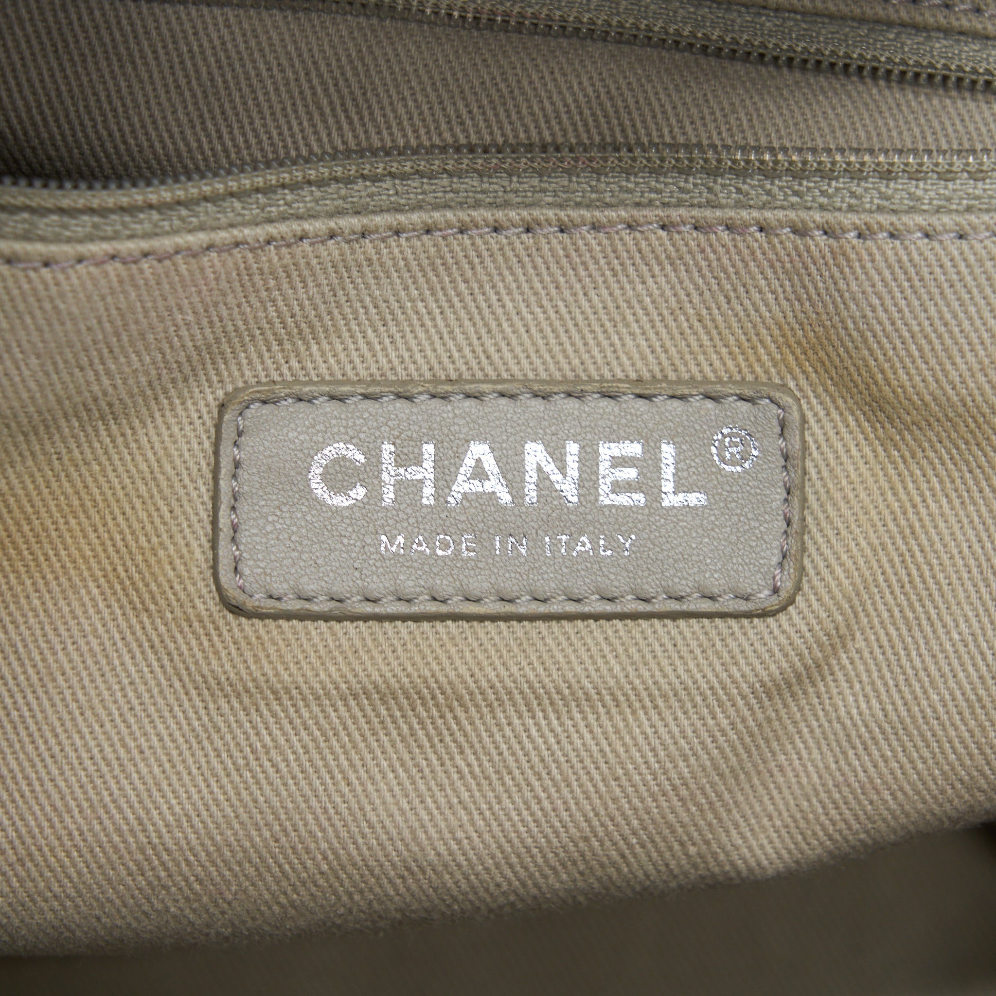 CHANEL RUE CAMBORNE BUCKET BAG FABRIC MULTICOLOUR SHW