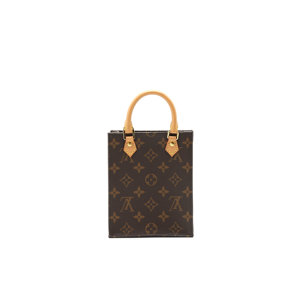 LOUIS VUITTON MONOGRAM CANVAS PETIT SAC PLAT