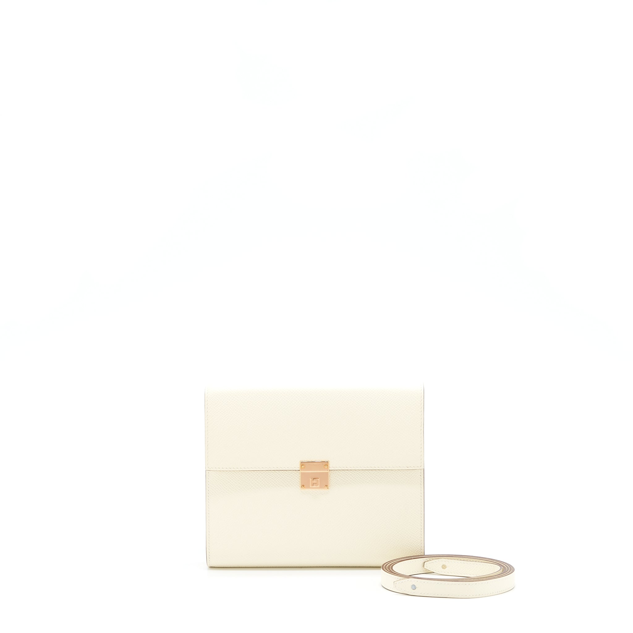 HERMES CLIC 16 WALLET EPSOM NATA RGHW
