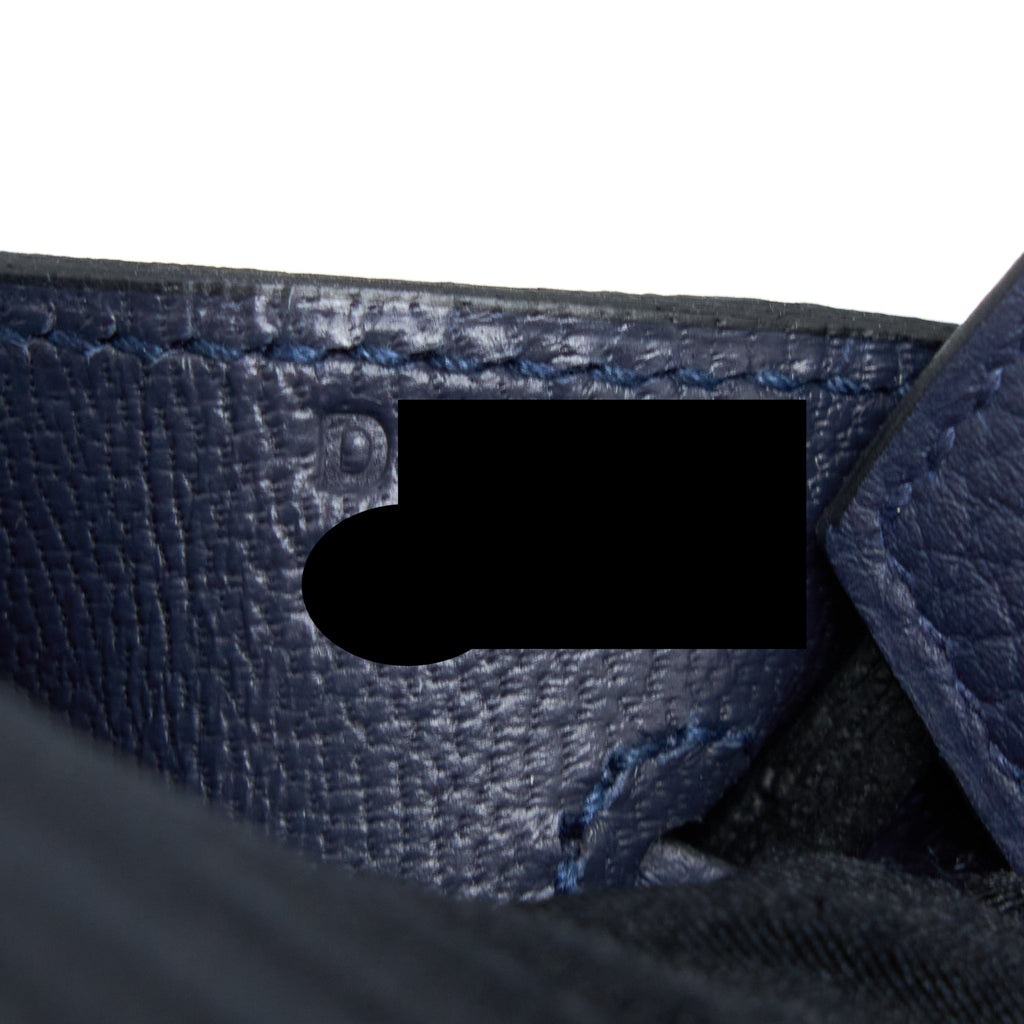 HERMES BIRKIN 25 TOGO BLUE NUIT GHW