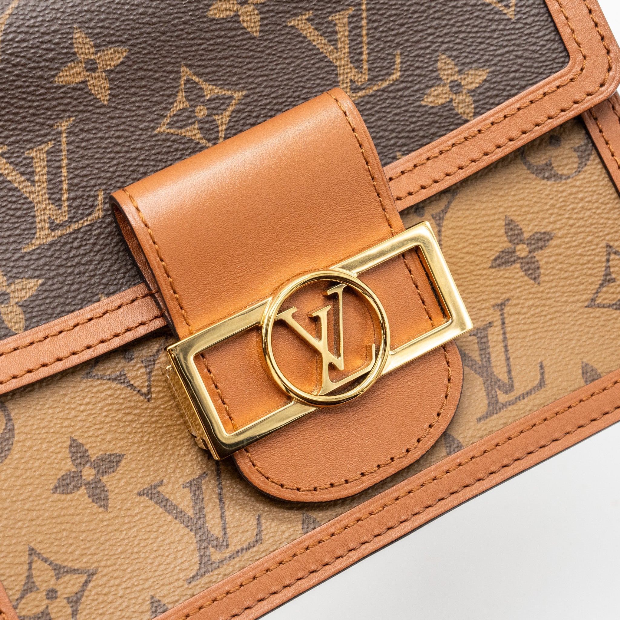 LOUIS VUITTON MINI DAUPHINE MONOGRAM CANVAS GHW