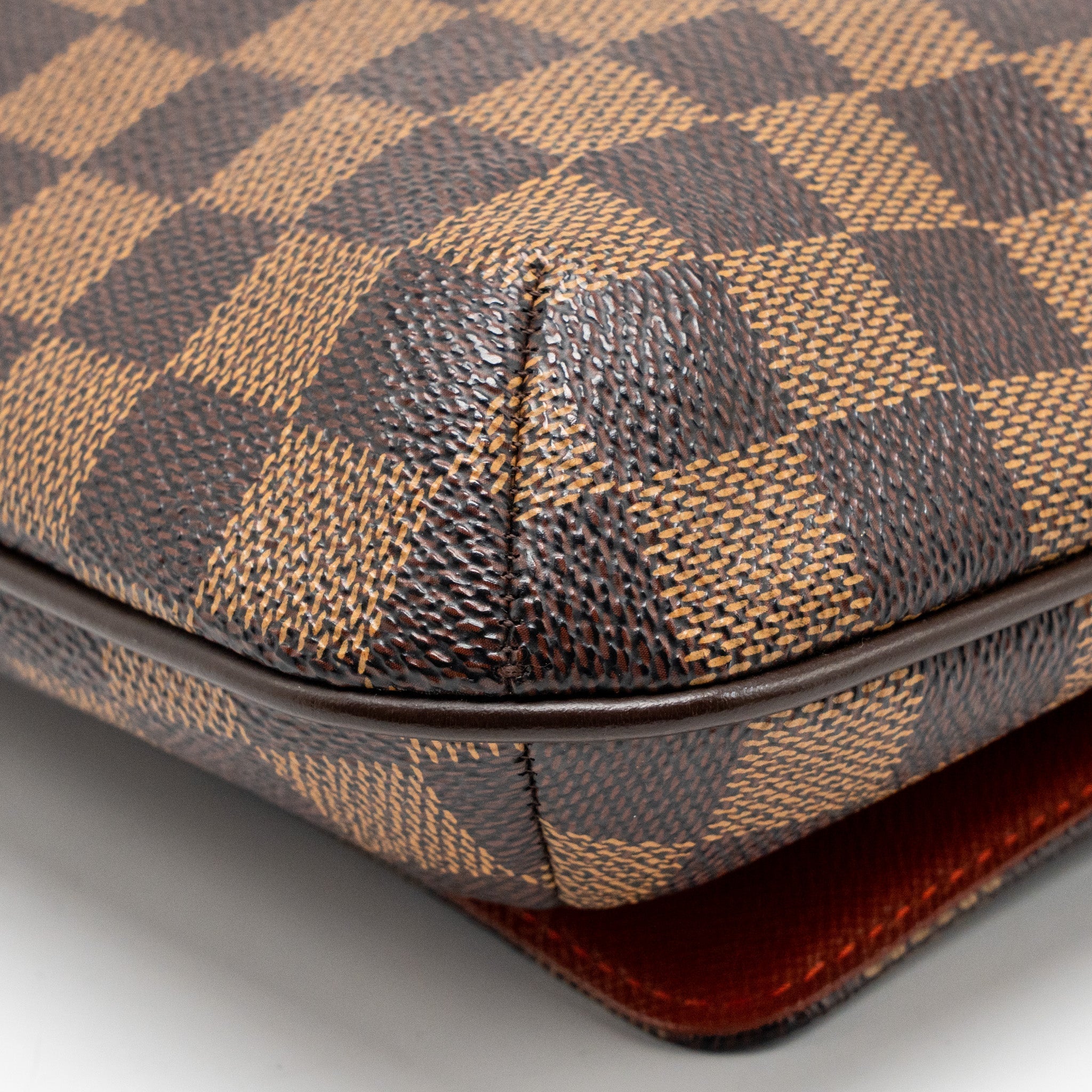 LOUIS VUITTON VINTAGE MUSETTE TANGO DAMIER EBENE CANVAS GHW