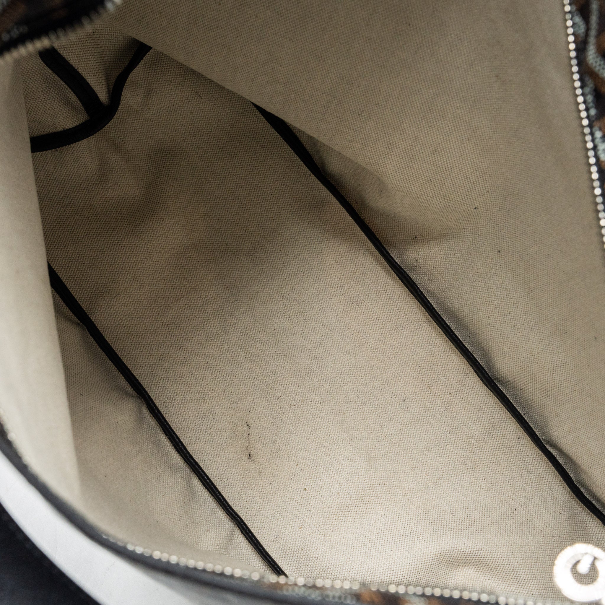 GOYARD BOHEME HOBO BAG GOYARDLINE CANVAS/CALFSKIN BLACK SHW