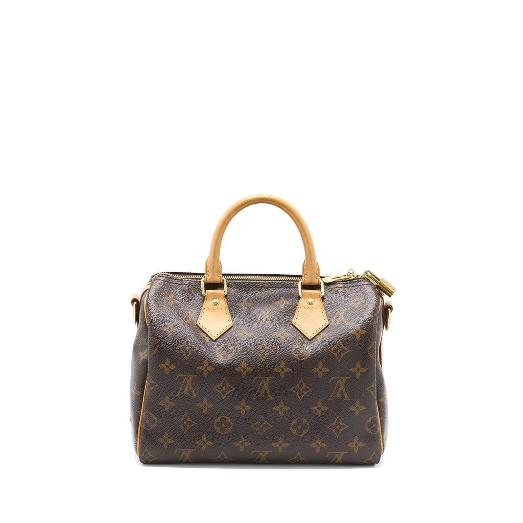 LOUIS VUITTON SPEEDY BANDOULIERE 25 MONOGRAM CANVAS GHW