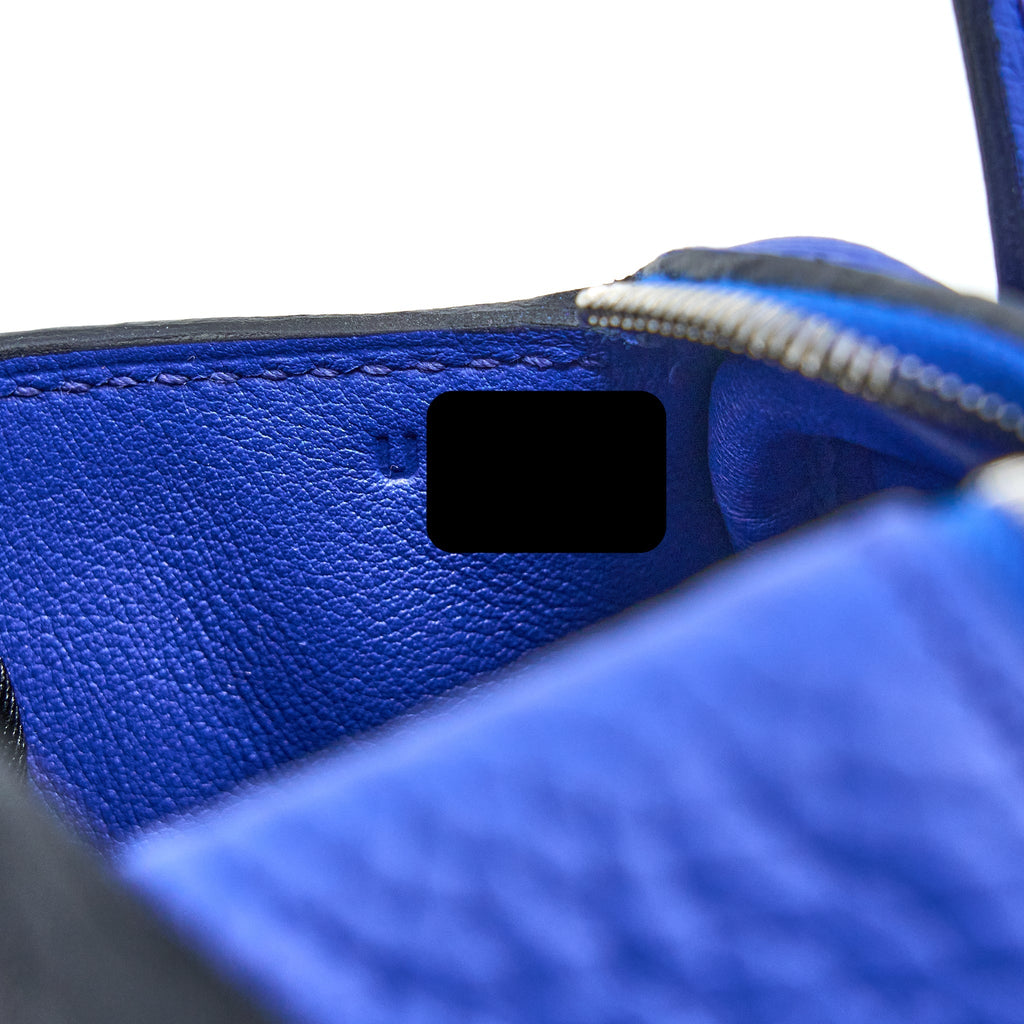 HERMES MINI LINDY CLEMENCE BLUE ROYAL SHW