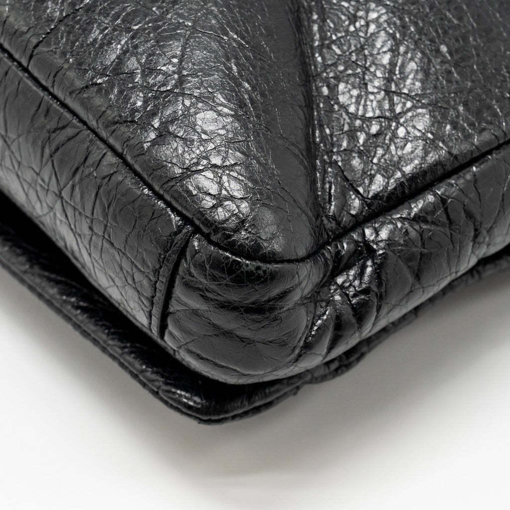 BALENCIAGA BRIEFCASE LEATHER BLACK SHW