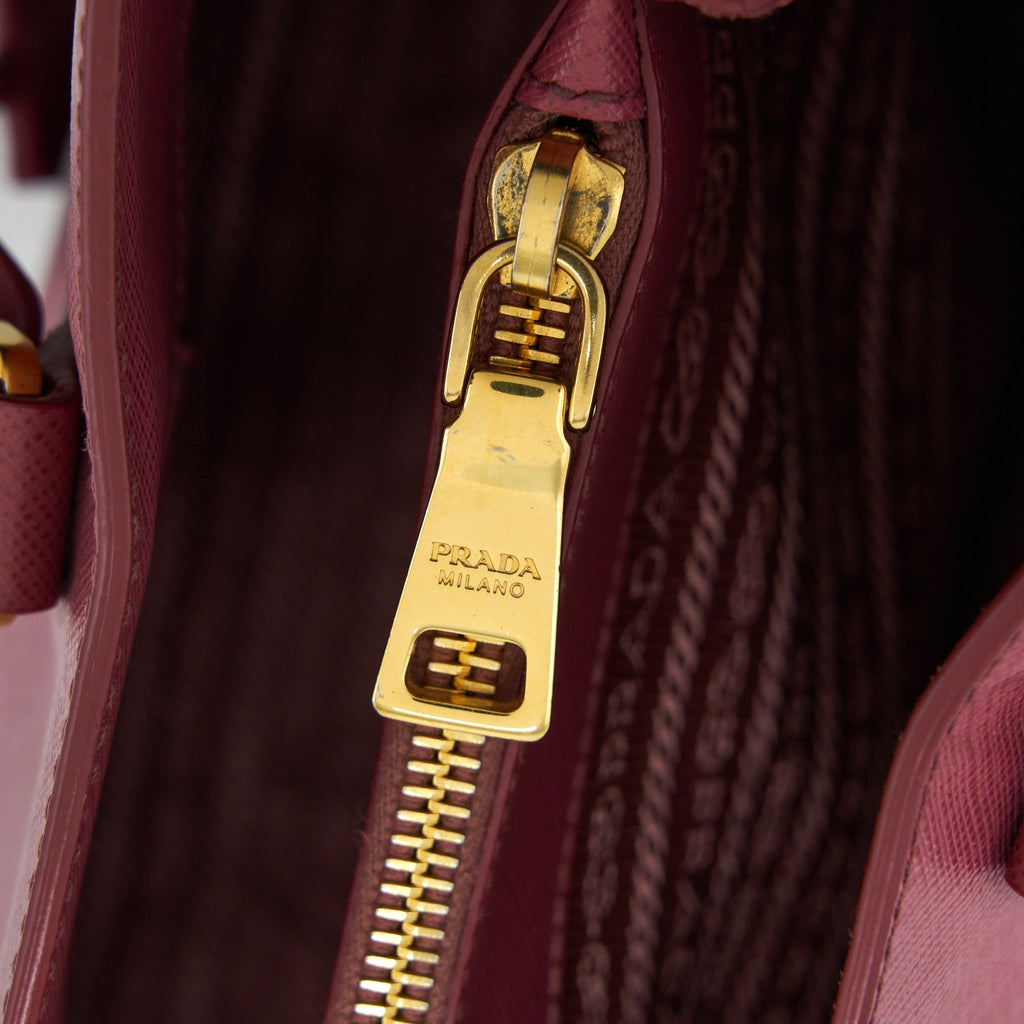 PRADA SAFFIANO TOTE BAG PINK GHW