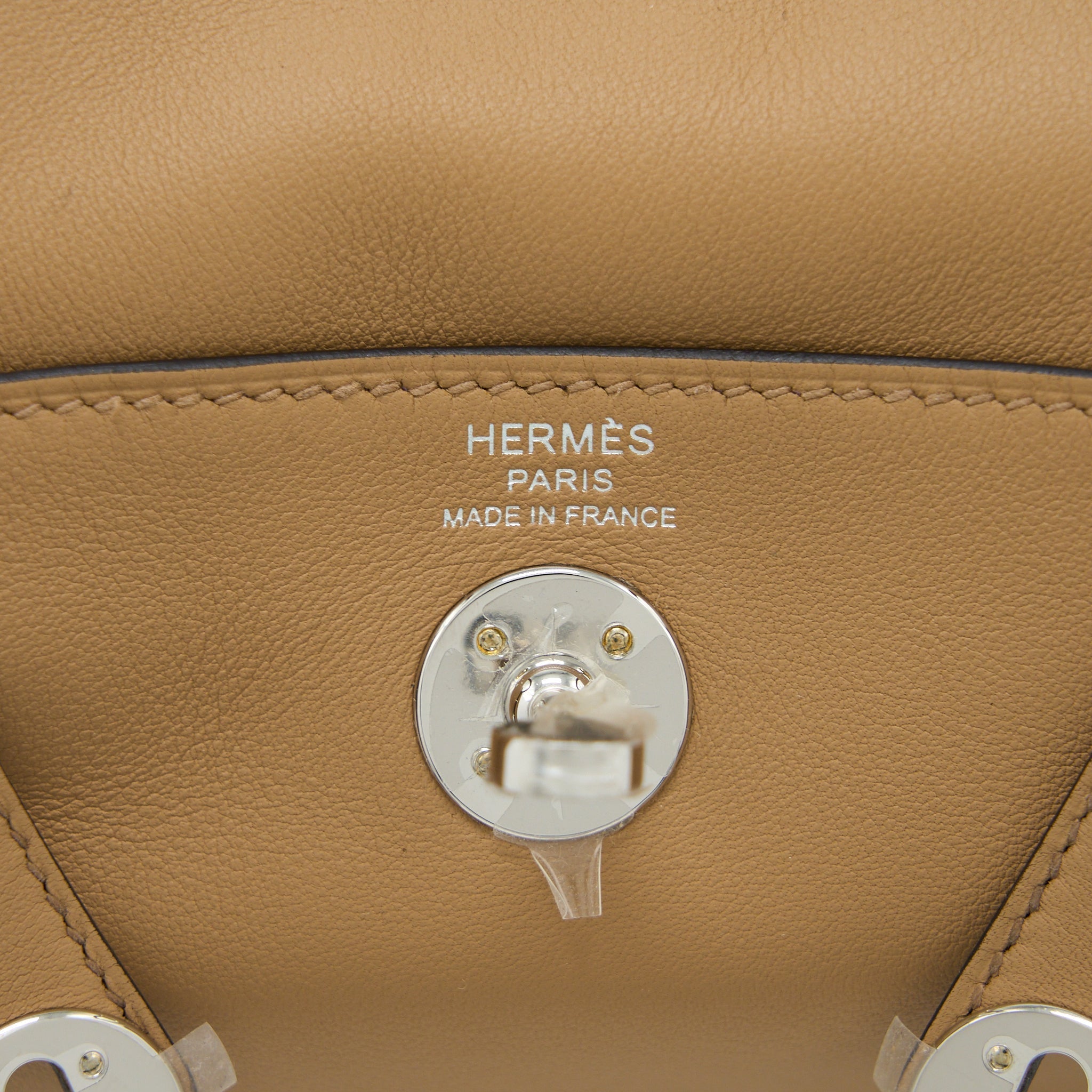 HERMES MINI LINDY SWIFT CHAI/MAUVE SYLVESTRE SHW