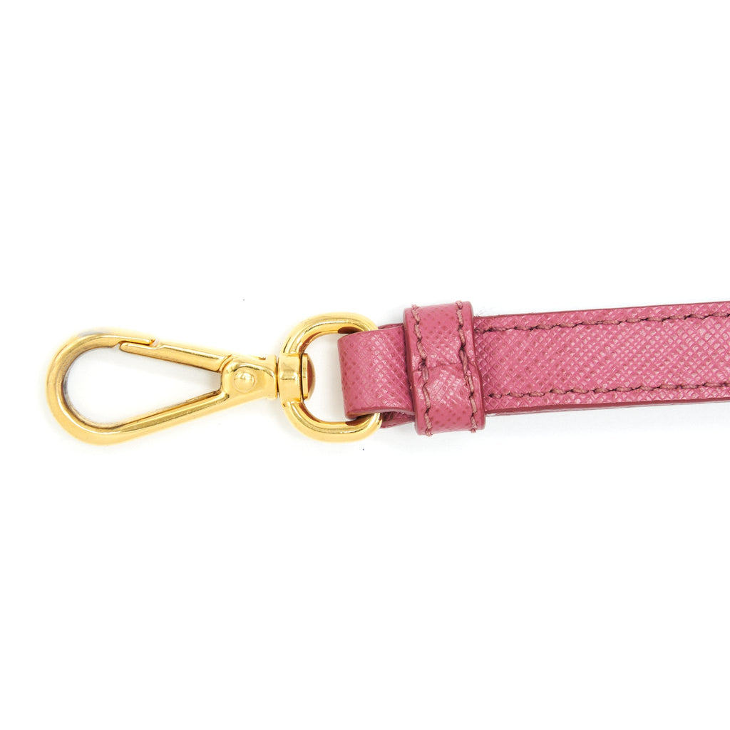 PRADA SAFFIANO TOTE BAG PINK GHW