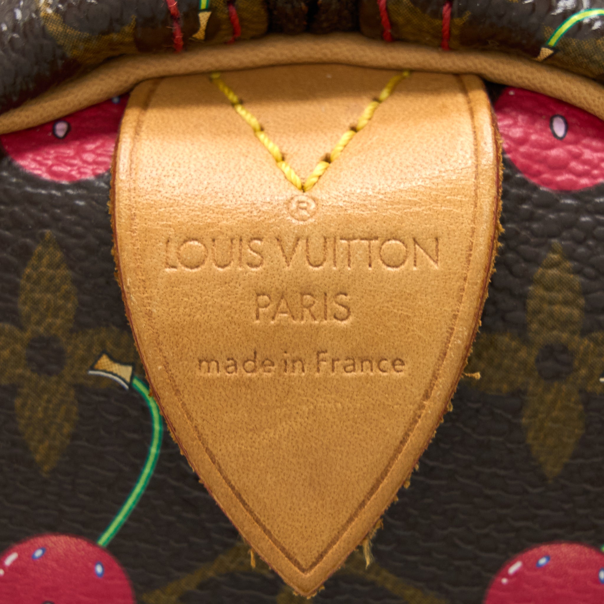 LOUIS VUITTON SPEEDY 25 CHERRY BLOSSOM MONOGRAM CANVAS GHW