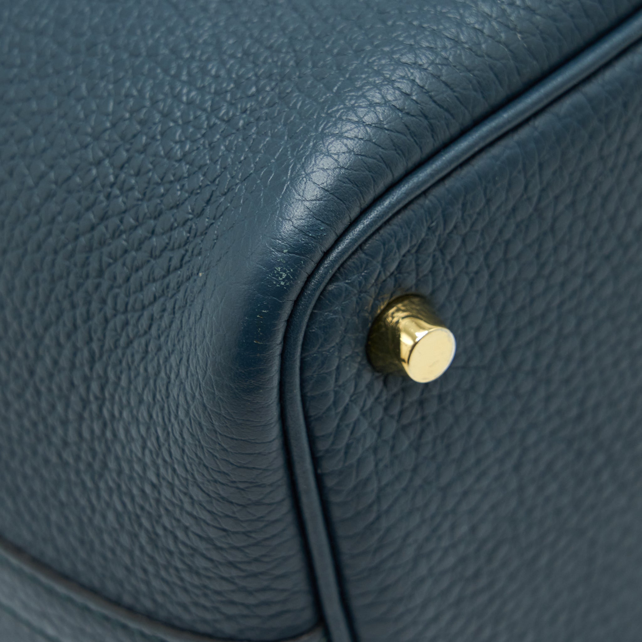 HERMES PICOTIN 18 LOCK BAG 6O VERT CYPRES GHW