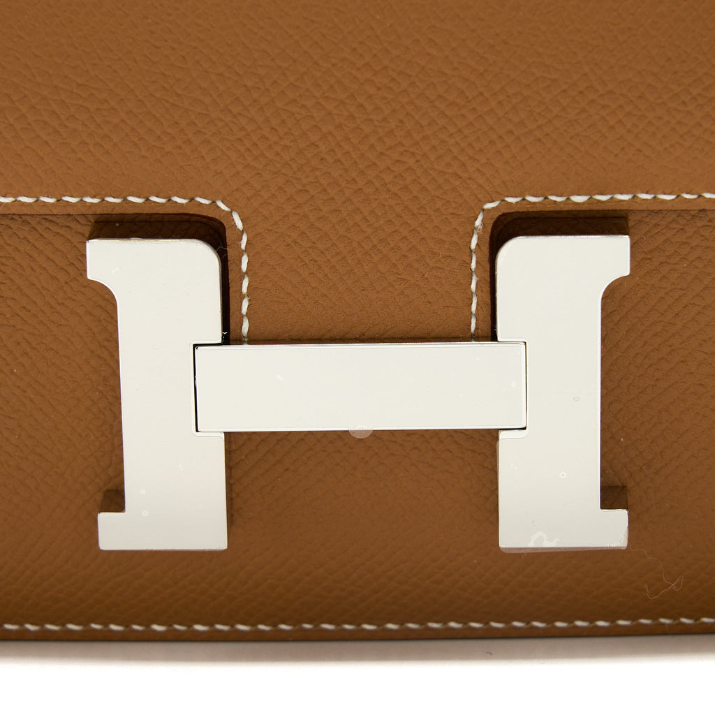 HERMES CONSTANCE MINI EPSOM GOLD SHW