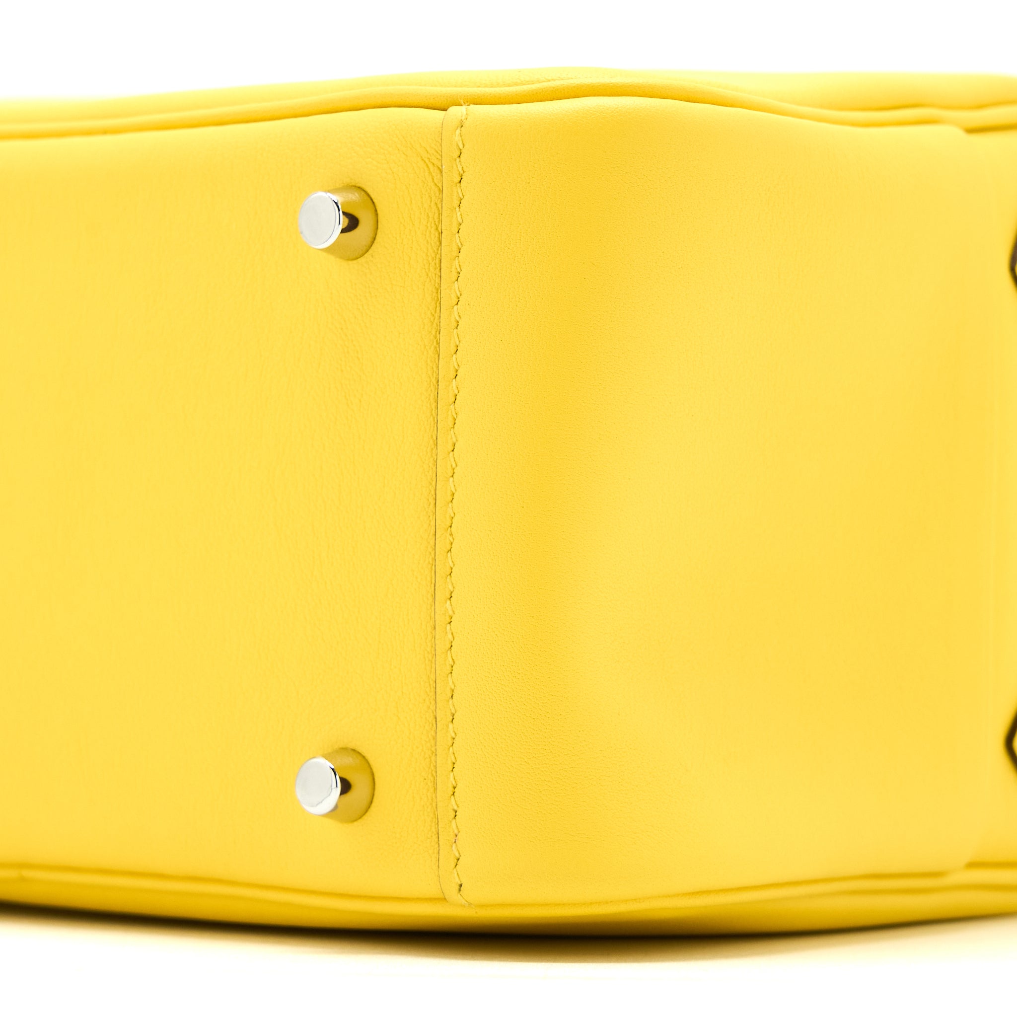 HERMES MINI LINDY SWIFT 9O JAUNE DE NAPLES SHW
