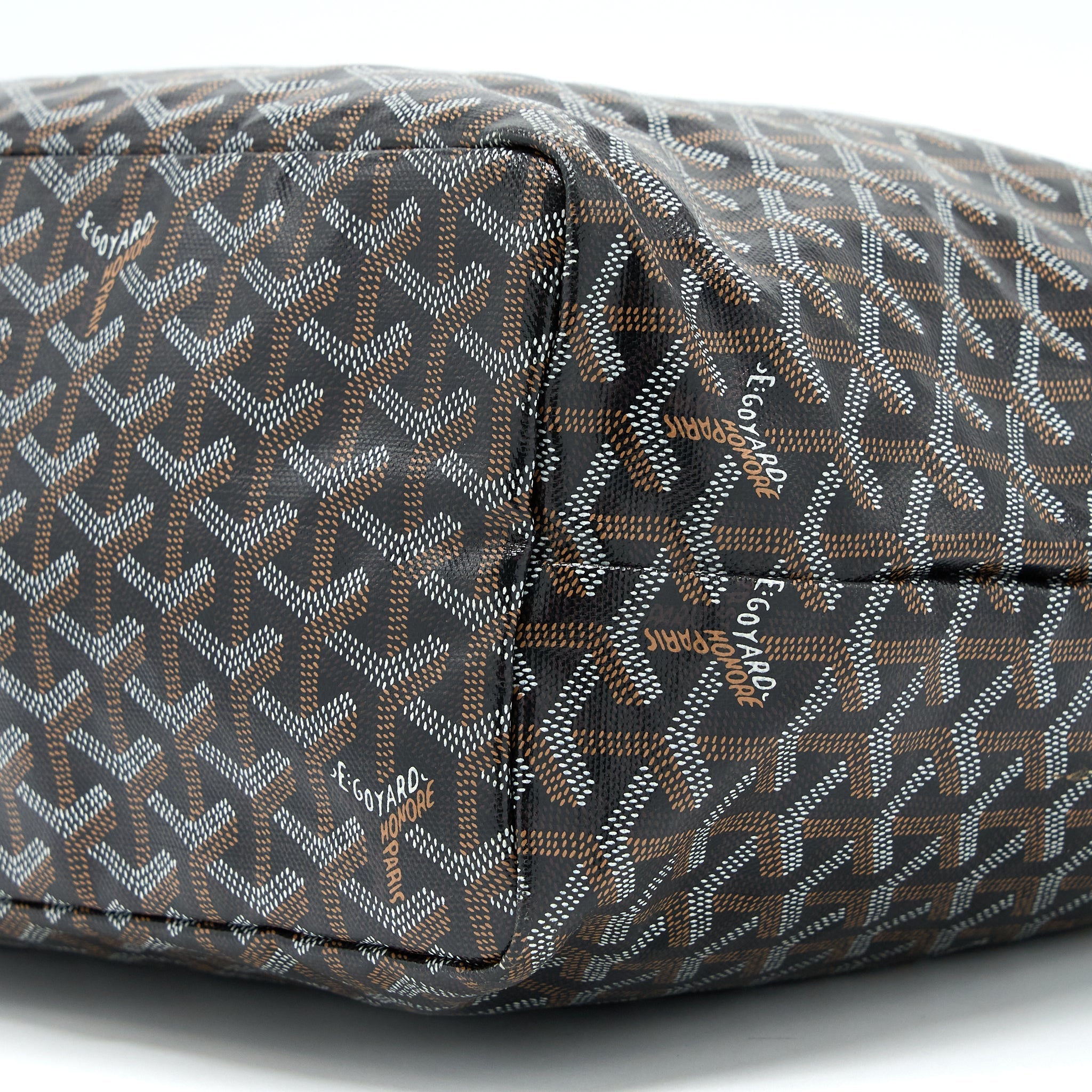 GOYARD SAINT LOUIS TOTE PM BLACK/MULTICOLOUR