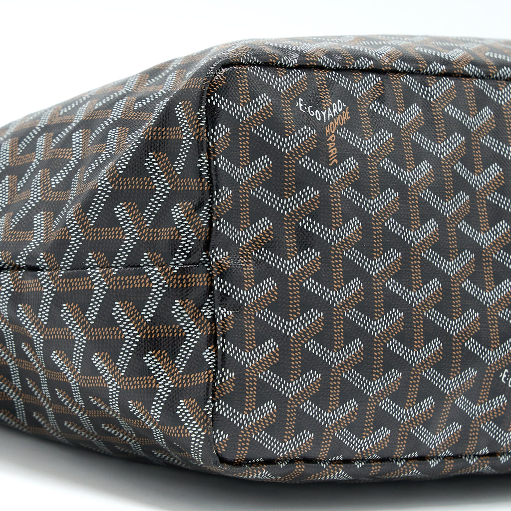 GOYARD SAINT LOUIS TOTE PM BLACK/MULTICOLOUR