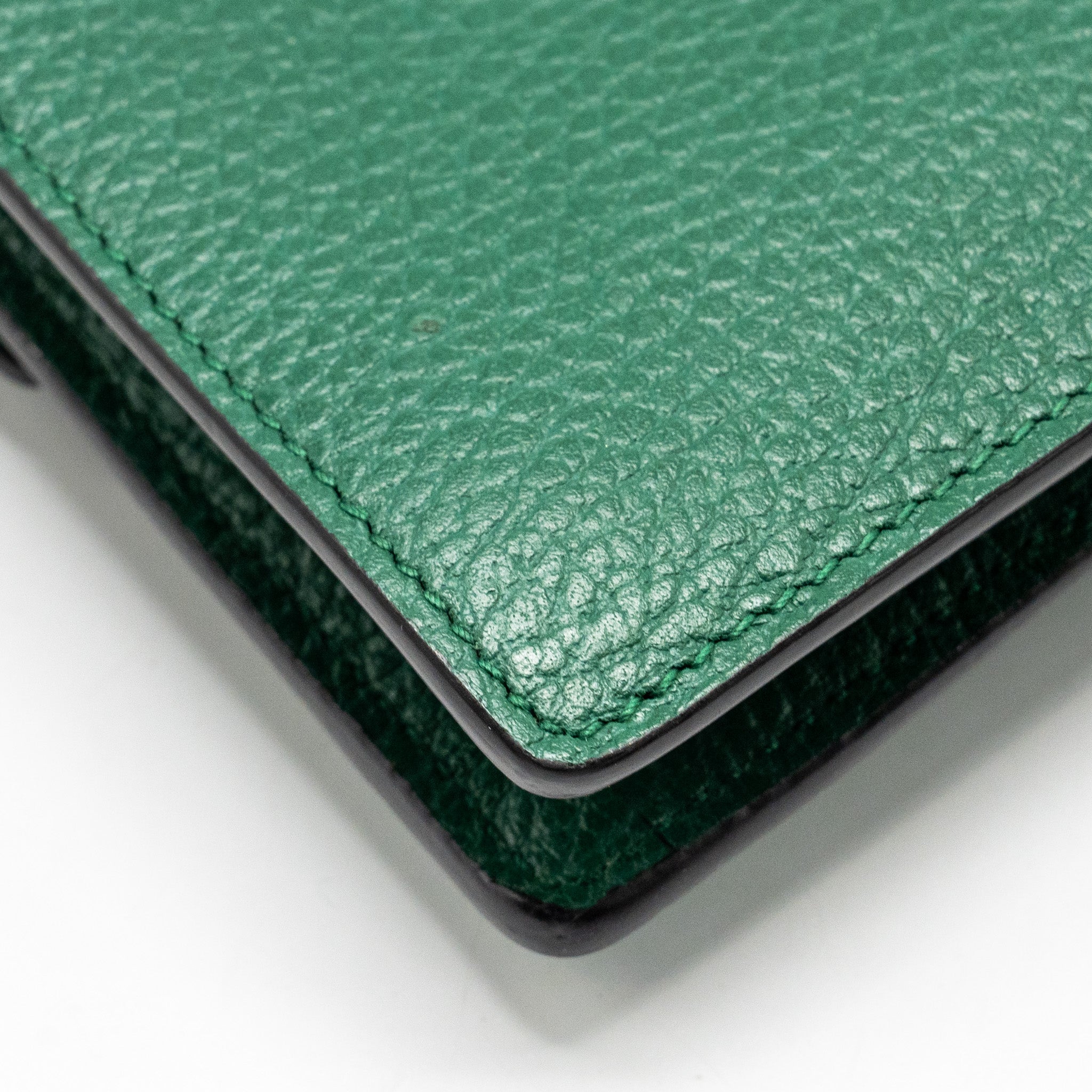 GUCCI SUPER MINI DIONYSUS CALFSKIN GREEN GHW