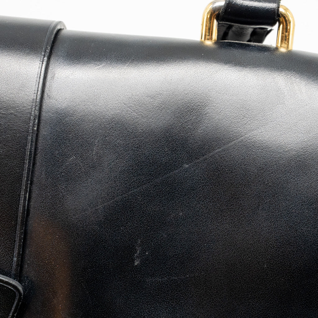 LOUIS VUITTON ONE HANDLE MM MONOGRAM CANVAS/ LEATHER BLACK GHW