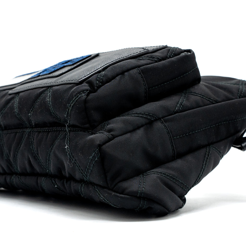 PRADA BUM BAG NYLON BLACK SHW