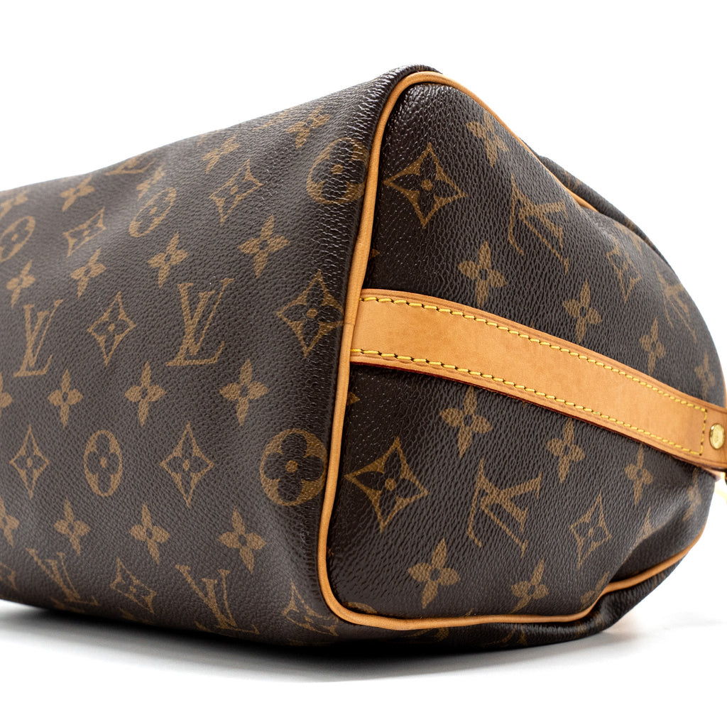 LOUIS VUITTON SPEEDY  BANDOULIERE 25 MONOGRAM CANVAS GHW