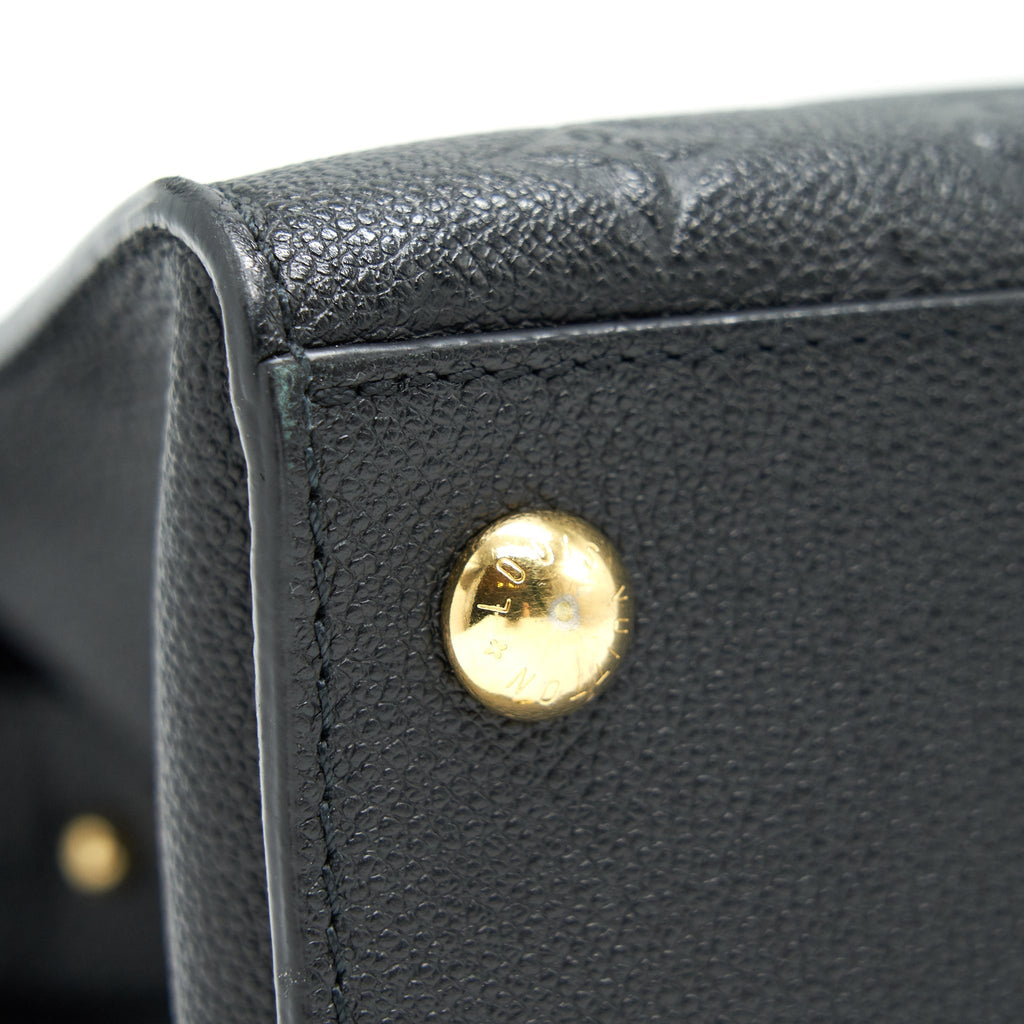 LOUIS VUITTON MONOGRAM EMPREINTE PONT NEUF MM NOIR