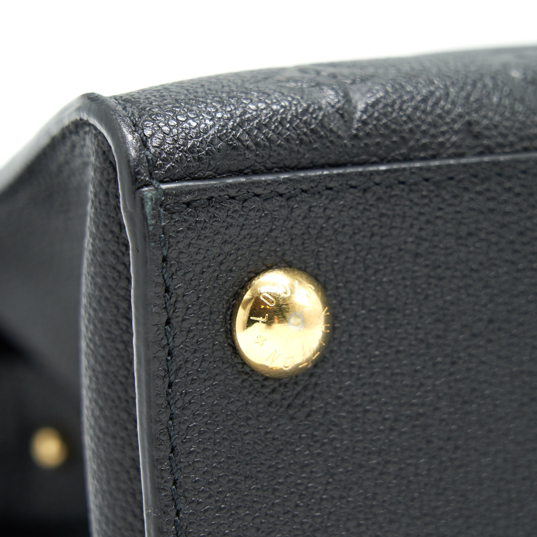 LOUIS VUITTON MONOGRAM EMPREINTE PONT NEUF MM NOIR