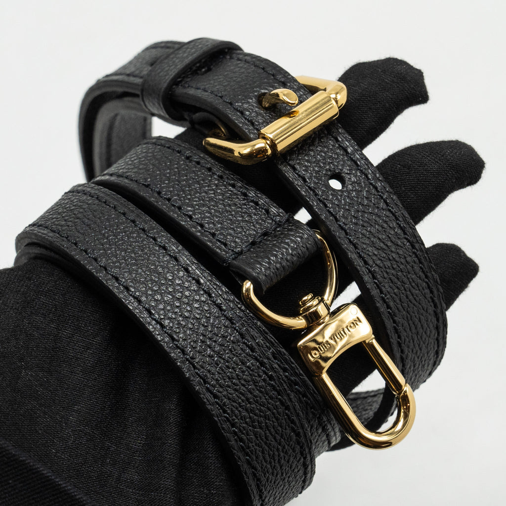 LOUIS VUITTON POCHETTE METIS MONOGRAM EMPREINTE BLACK GHW