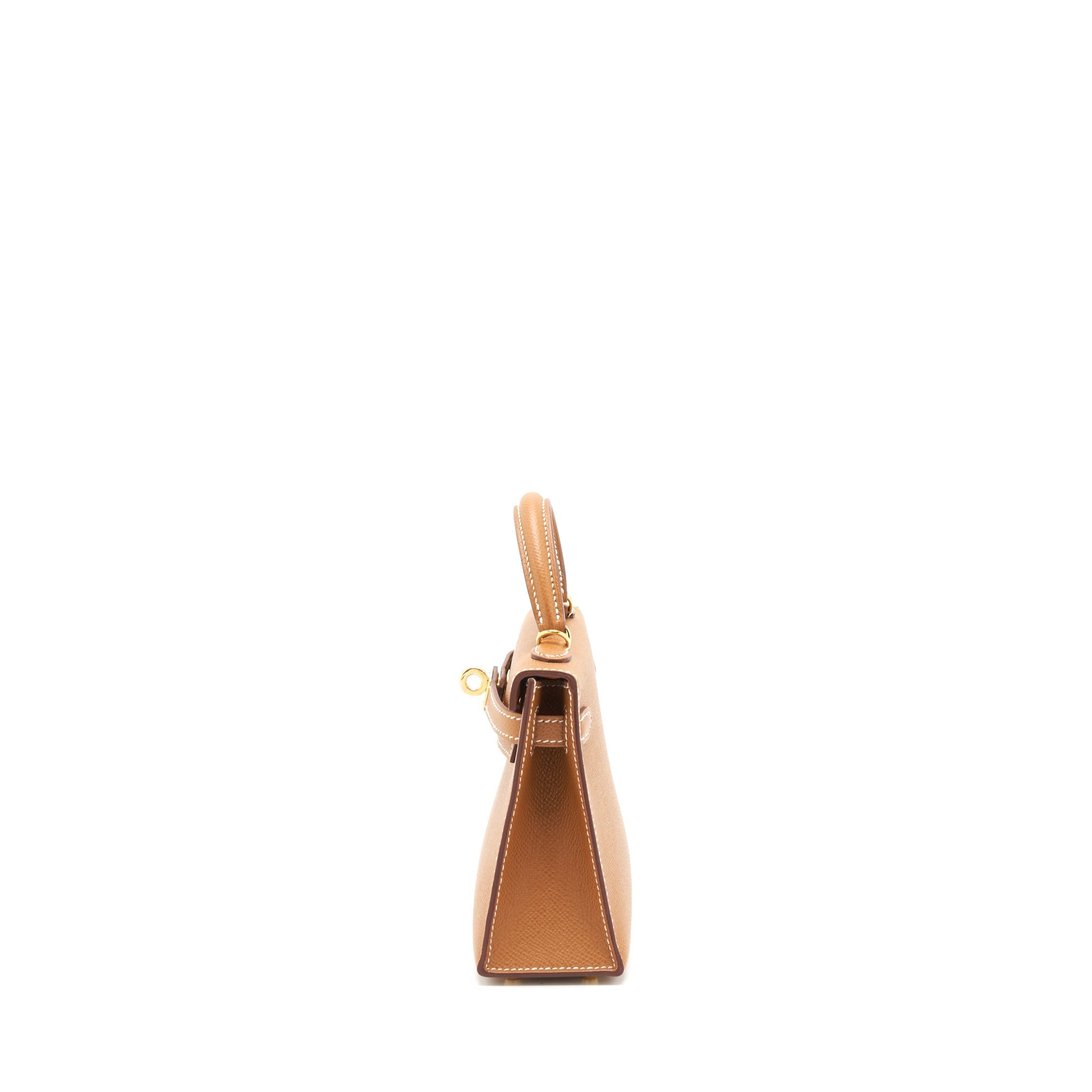HERMES MINI KELLY 20CM EPSOM GOLD GHW