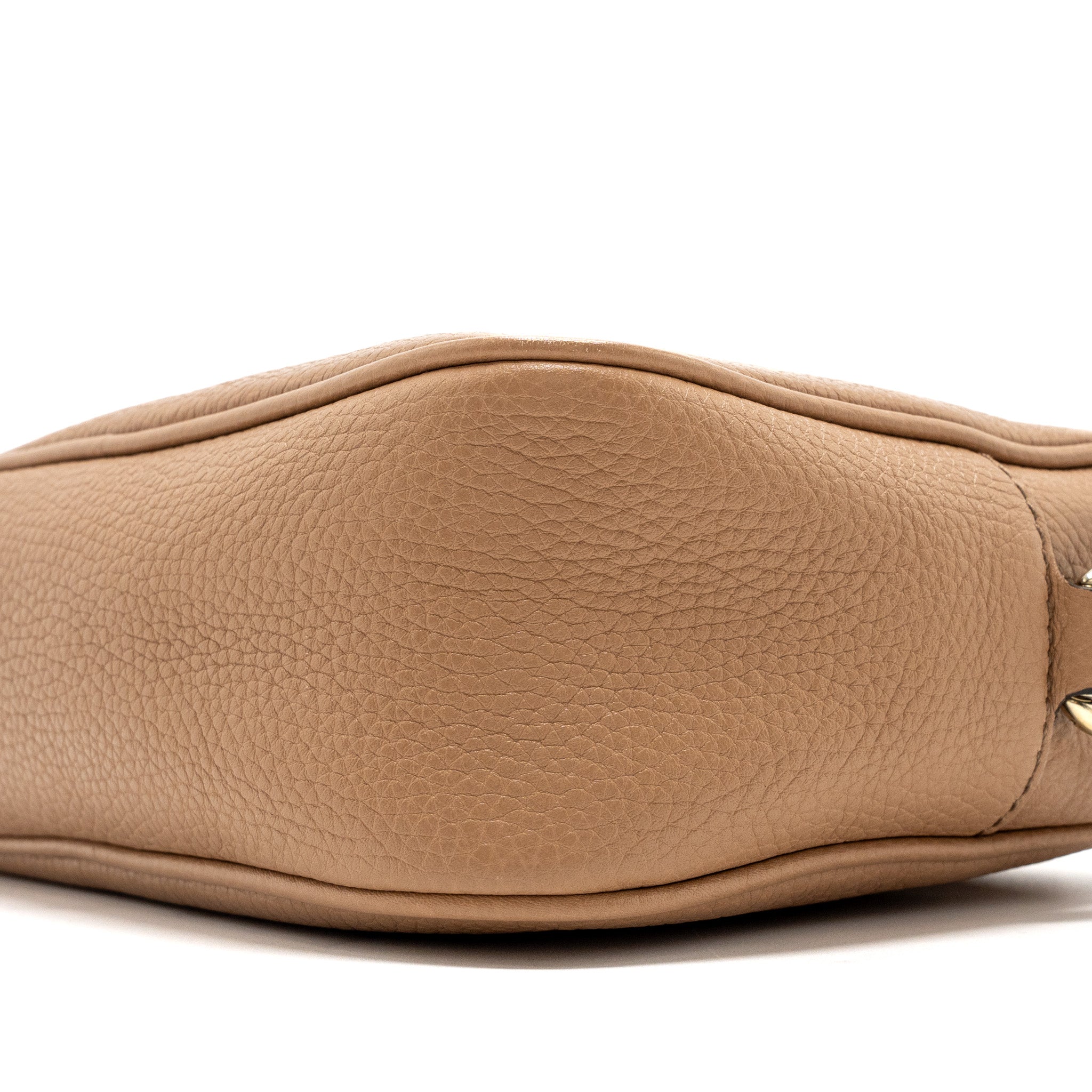 GUCCI DISCO SOHO BAG CALFSKIN BEIGE GHW
