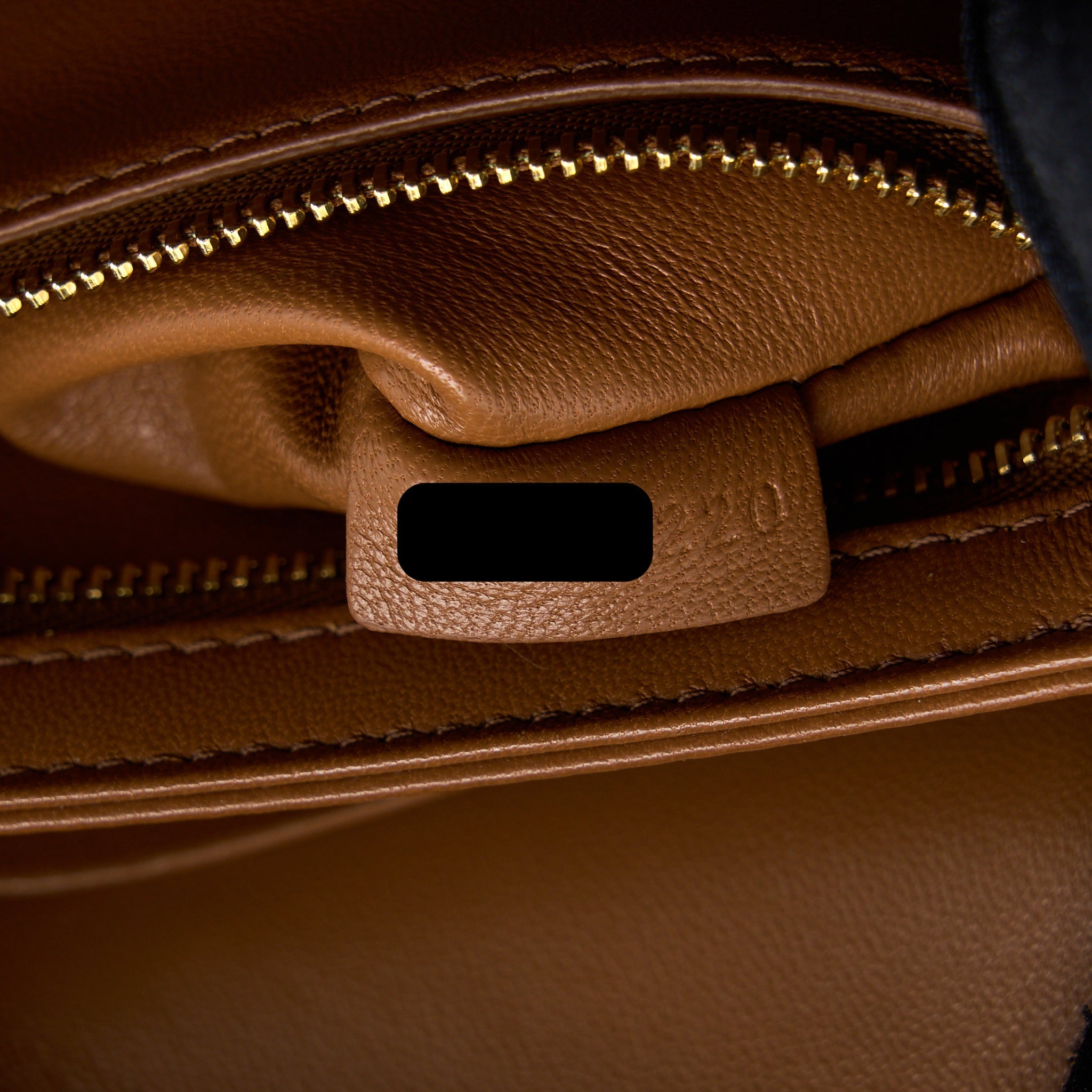 CELINE TEEN TRIOMPHE BAG IN TRIOMPHE CANVAS / NATURE CALFSKIN GHW