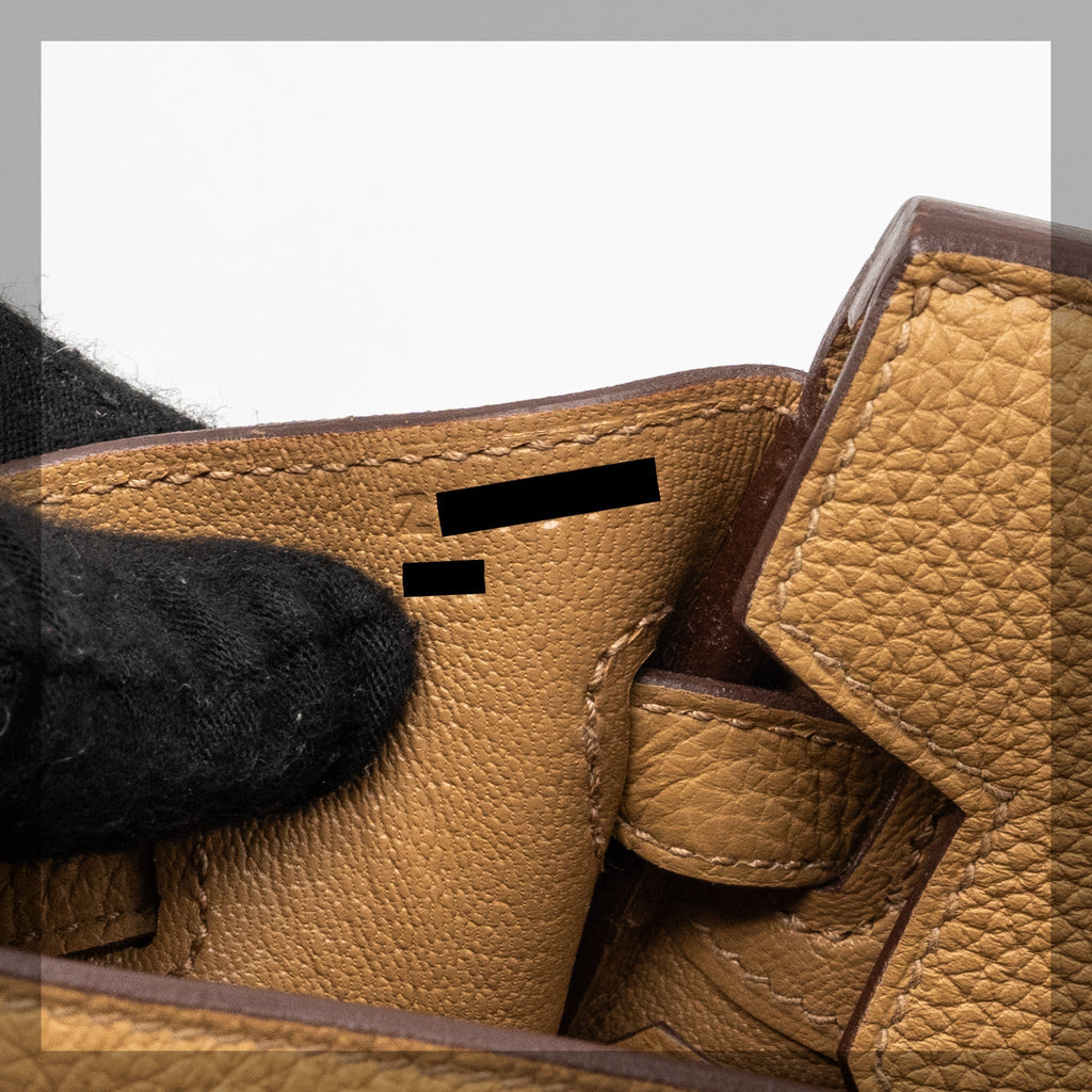 HERMES BIRKIN25 TOGO BISCUIT GHW