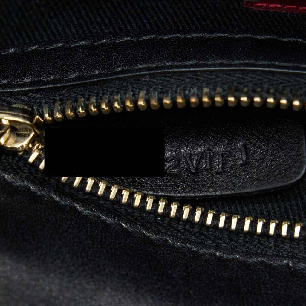 VALENTINO SMALL ROCKSTUD CROSSBODY BAG WITH CHAIN BLACK LGHW