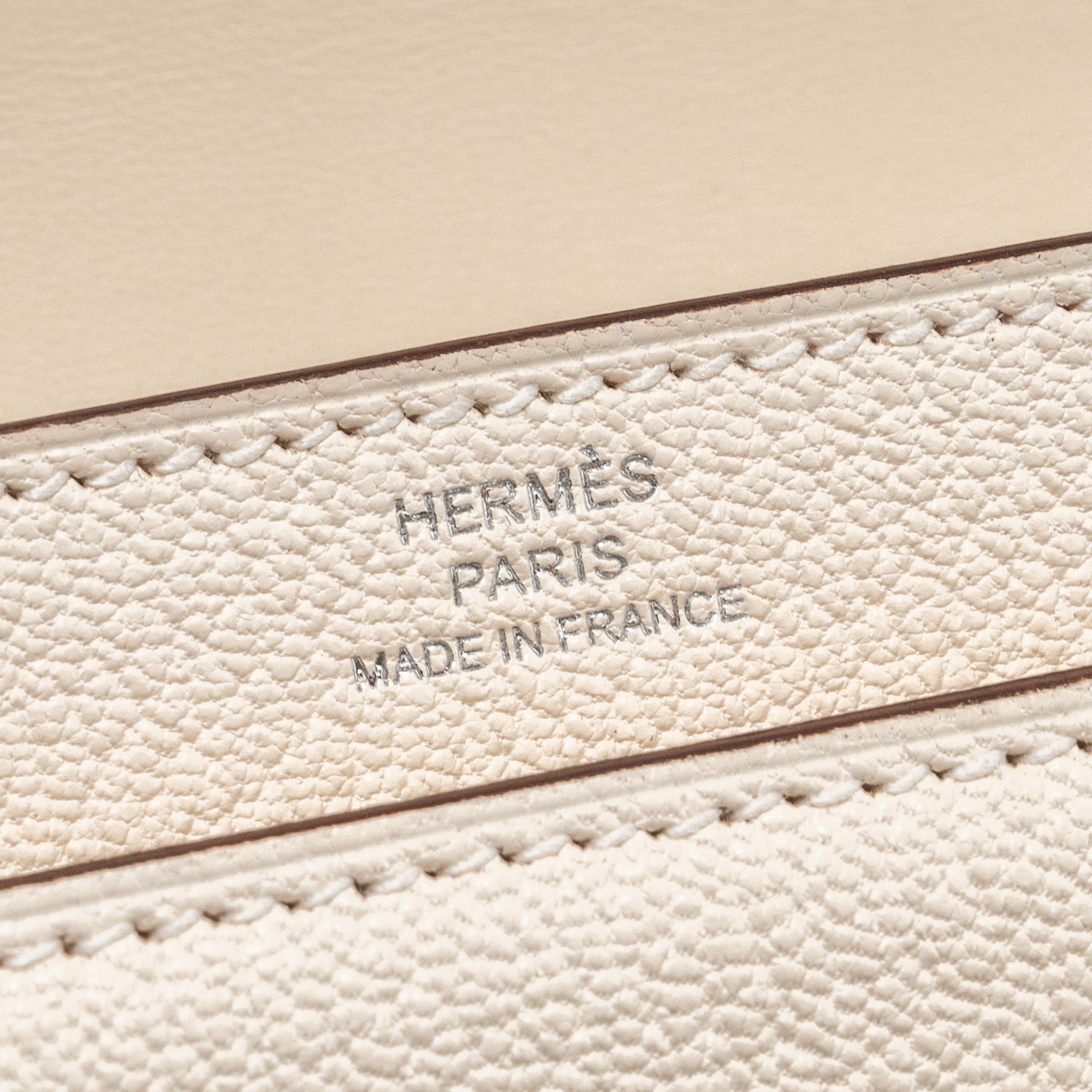 HERMES MINI VERROU CHEVRE MYSORE NATA / MULTICOLOR STRAP SHW