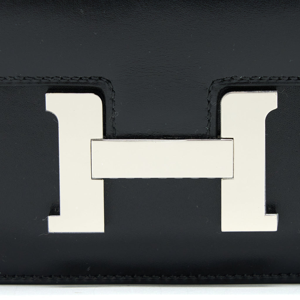 HERMES MINI CONSTANCE BOX BLACK SHW