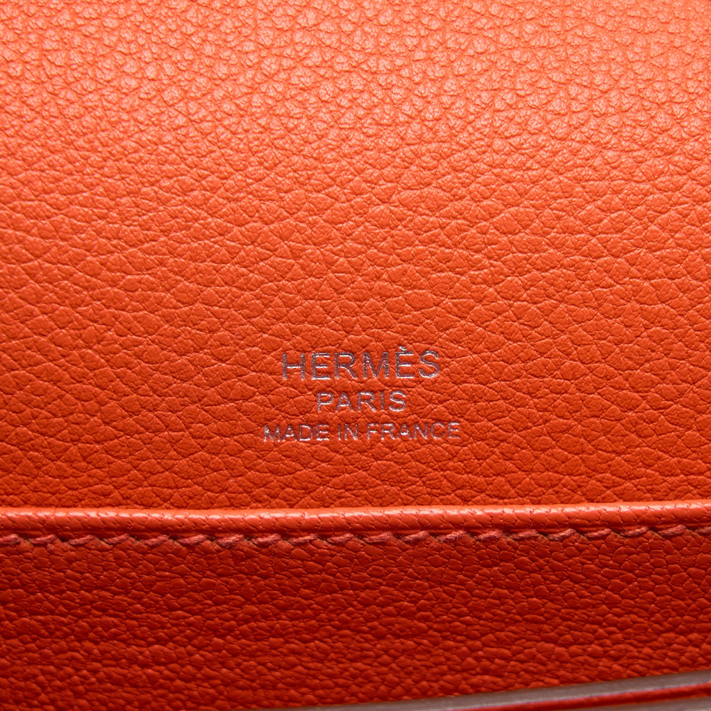 HERMES MINI ROULIS EVERCOLOR 9T CAPUCINE SHW