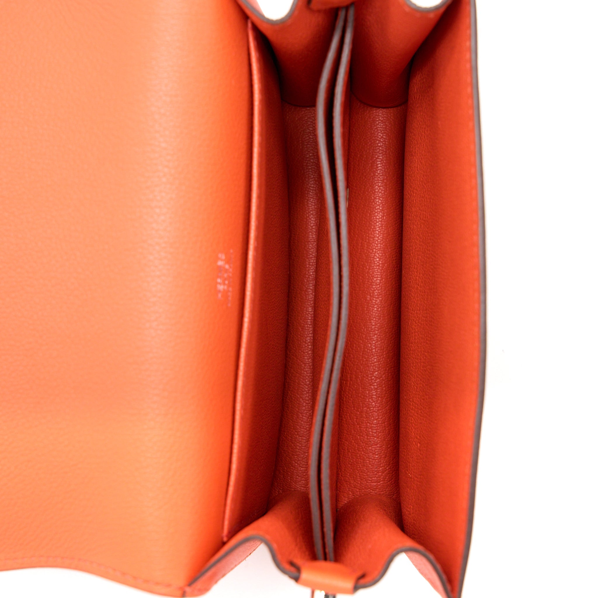HERMES MINI ROULIS EVERCOLOR 9T CAPUCINE SHW