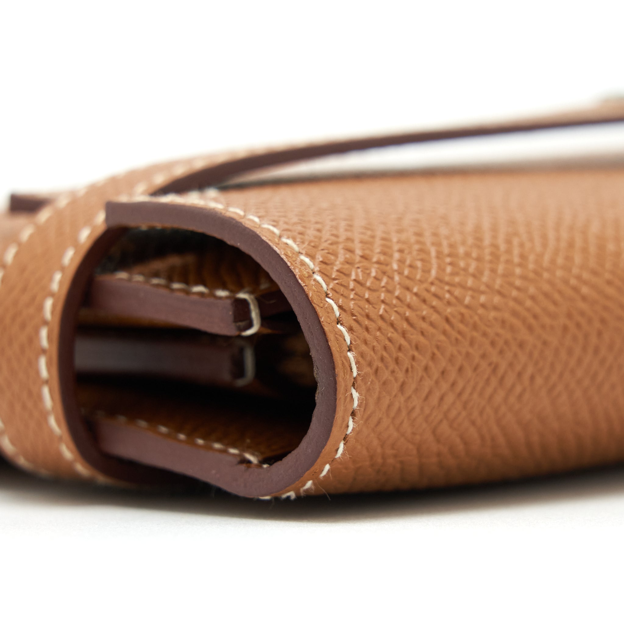 HERMES KELLY LONG WALLET EPSOM GOLD SHW