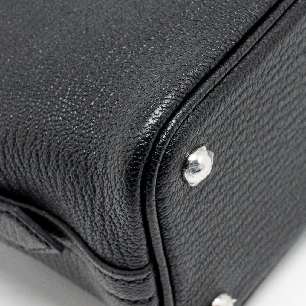 HERMES MINI BOLIDE 1923 CHÈVRE MYSORE BLACK SHW