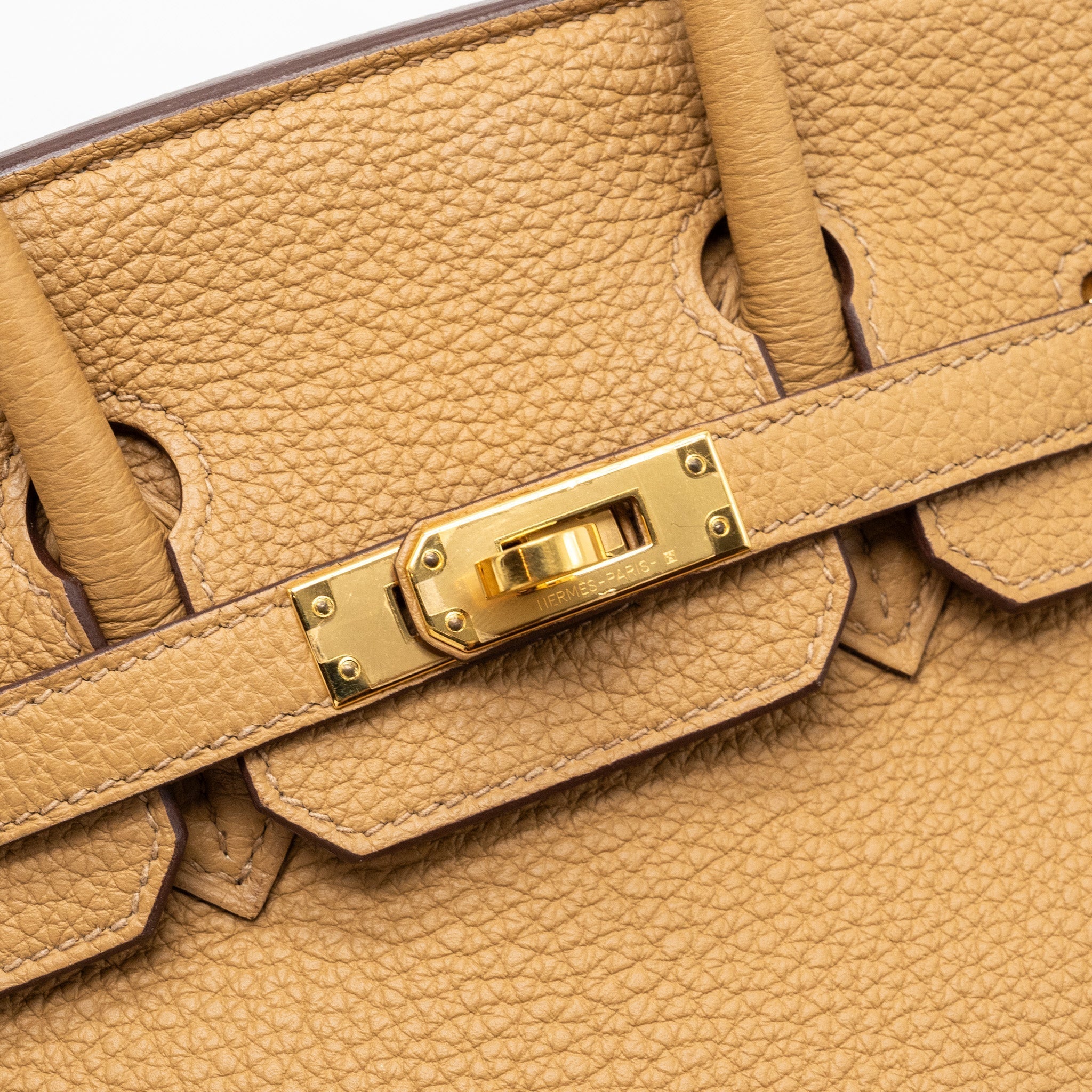 HERMES BIRKIN25 TOGO BISCUIT GHW