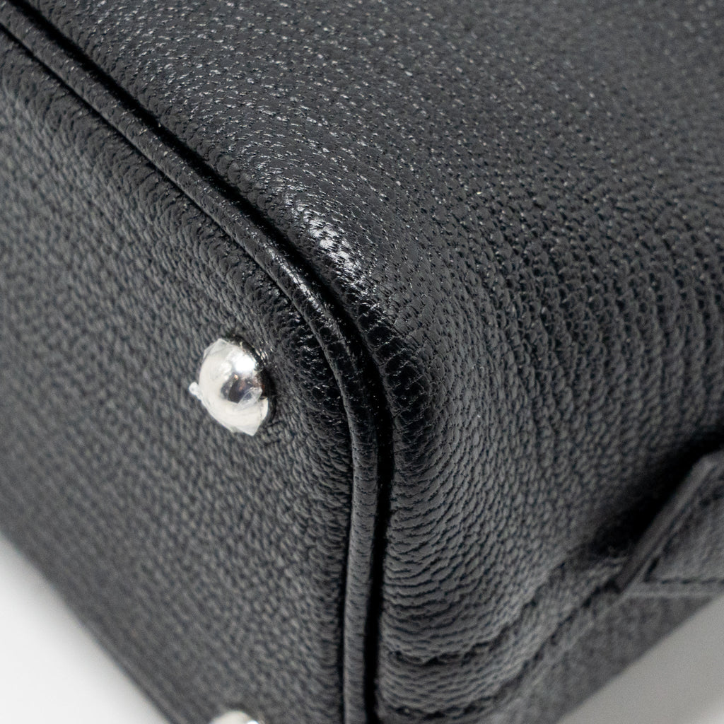 HERMES MINI BOLIDE 1923 CHÈVRE MYSORE BLACK SHW
