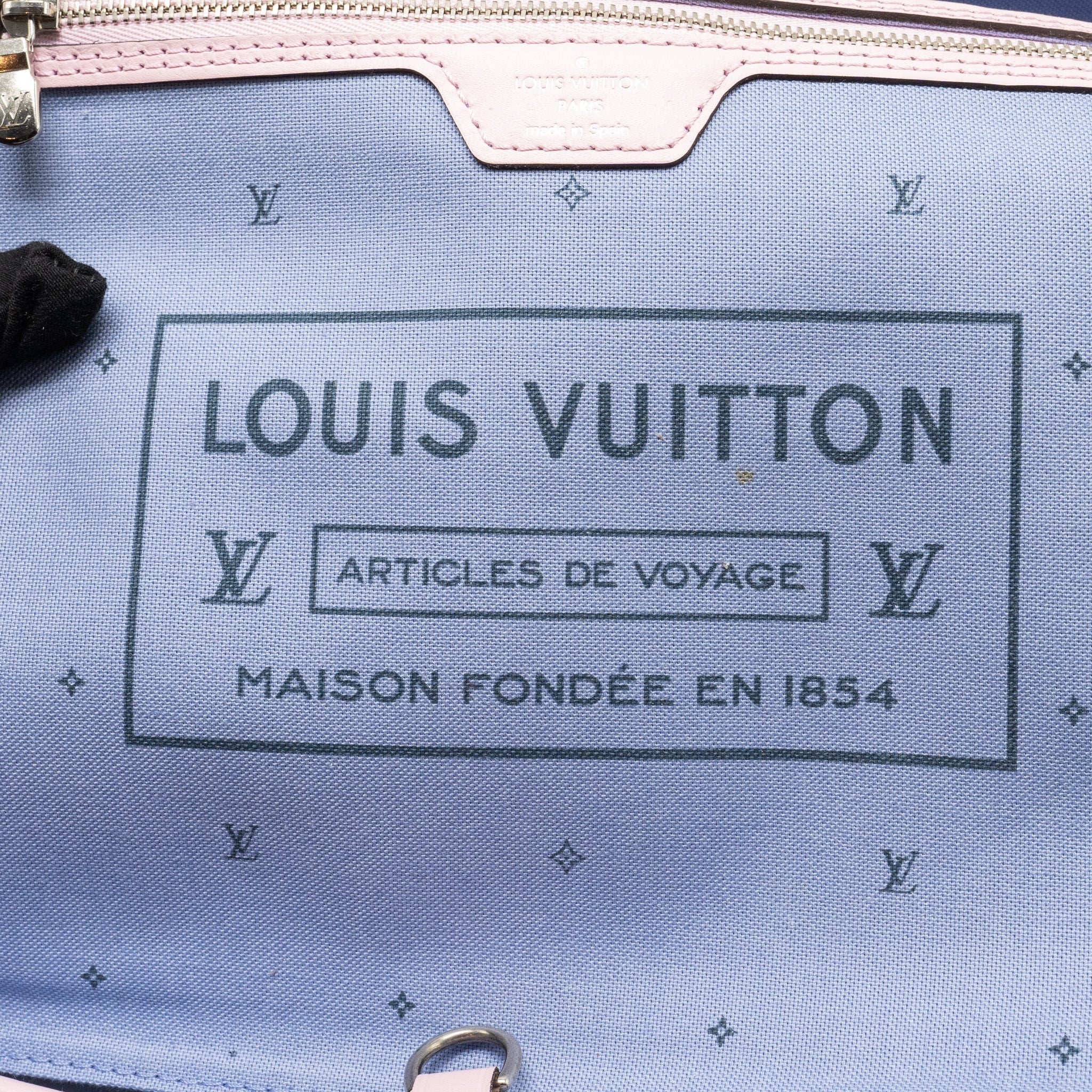 LOUIS VUITTON NEVERFULL MM ESCAL GIANT CANVAS PASTEL PINK SHW