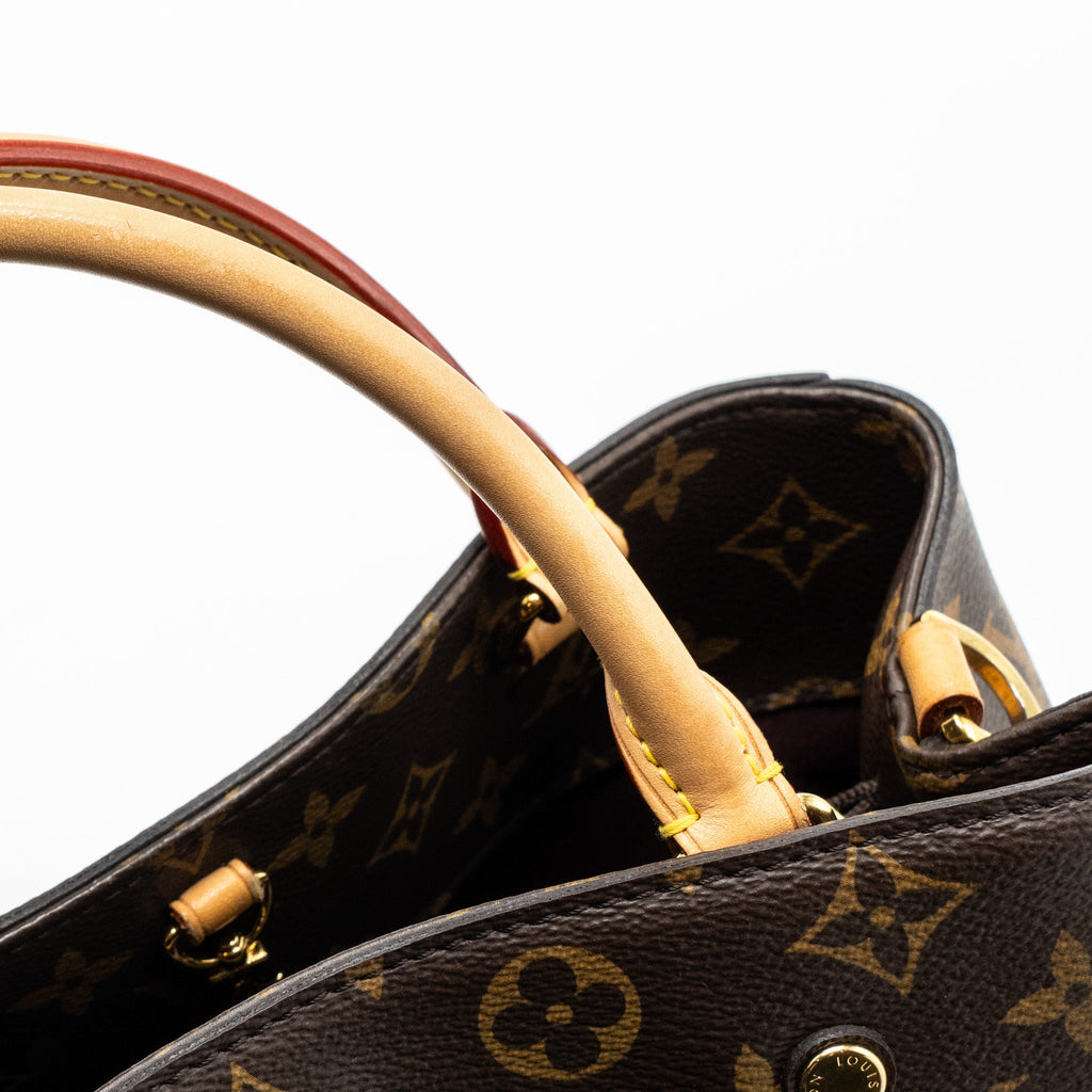 LOUIS VUITTON MONTAIGNE MM MONOGRAM CANVAS GHW