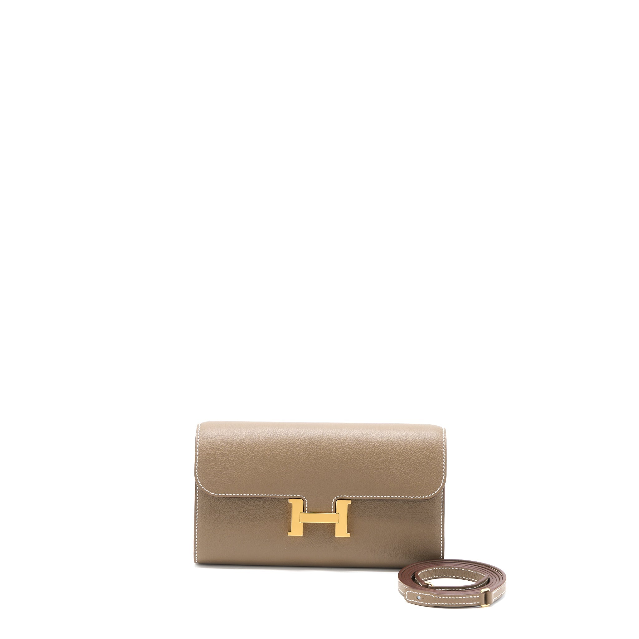HERMES CONSTANCE TO GO EVERCOLOR 18 ETOUPE GHW
