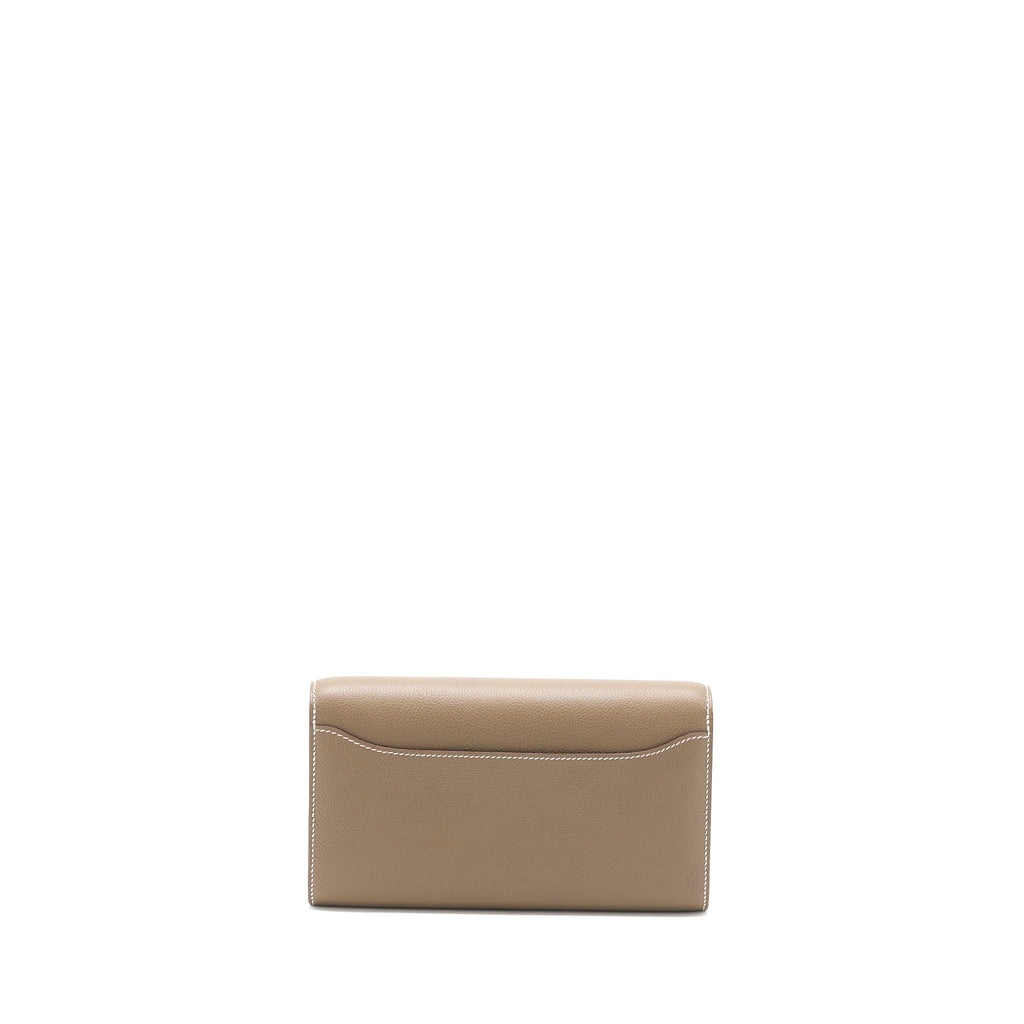 HERMES CONSTANCE TO GO EVERCOLOR 18 ETOUPE GHW