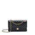 CHANEL MEDIUM CLASSIC FLAP BAG CAVIAR BLACK GHW