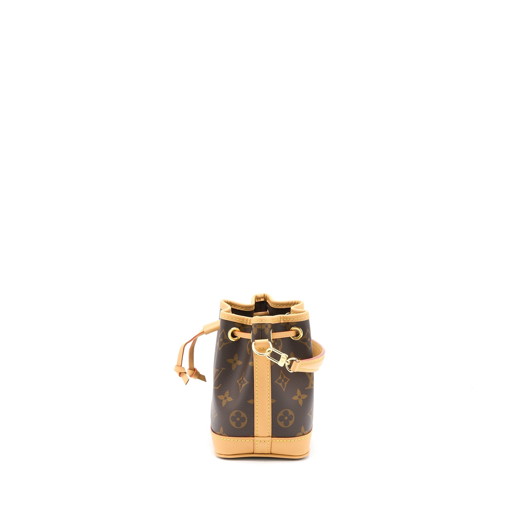 LOUIS VUITTON NANO NOE MONOGRAM CANVAS GHW (NEW VERSION)