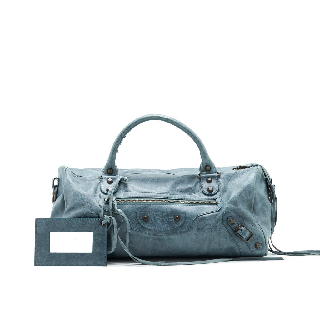 BALENCIAGA CLASSIC TWIGGY LEATHER TOTE BAG