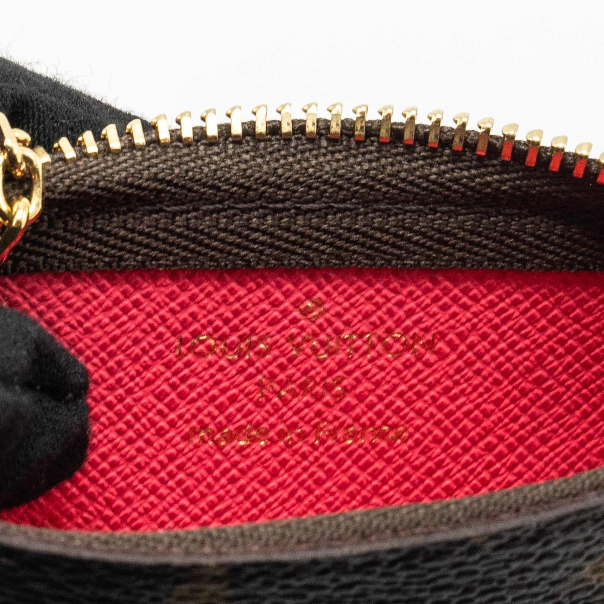 LOUIS VUITTON 2023 CHRISTMAS ANIMATION SAILING KEY POUCH MONOGRAM CANVAS MULTICOLOUR GHW
