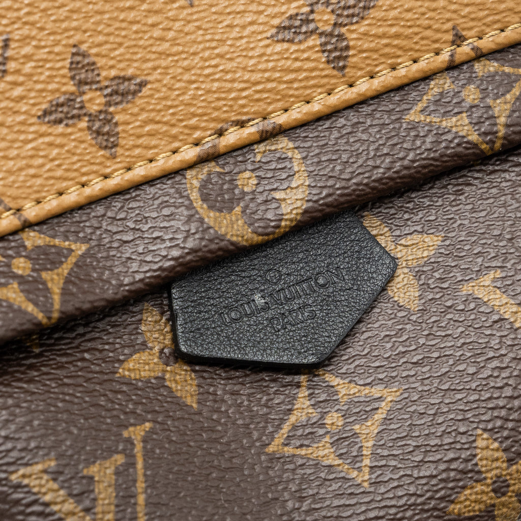 LOUIS VUITTON MINI PALM SPRING BACKPACK REVERSE MONOGRAM CANVAS GHW
